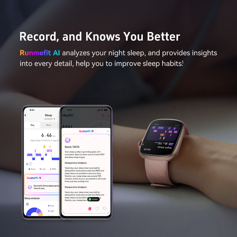 Smart Watch for Women, 1.95'' AMOLED Ultra-Clear Screen Activity Trackers with Heart Rate/Sleep/SpO2 Monitor, Smartwatch for iPhone/Samsung/Android