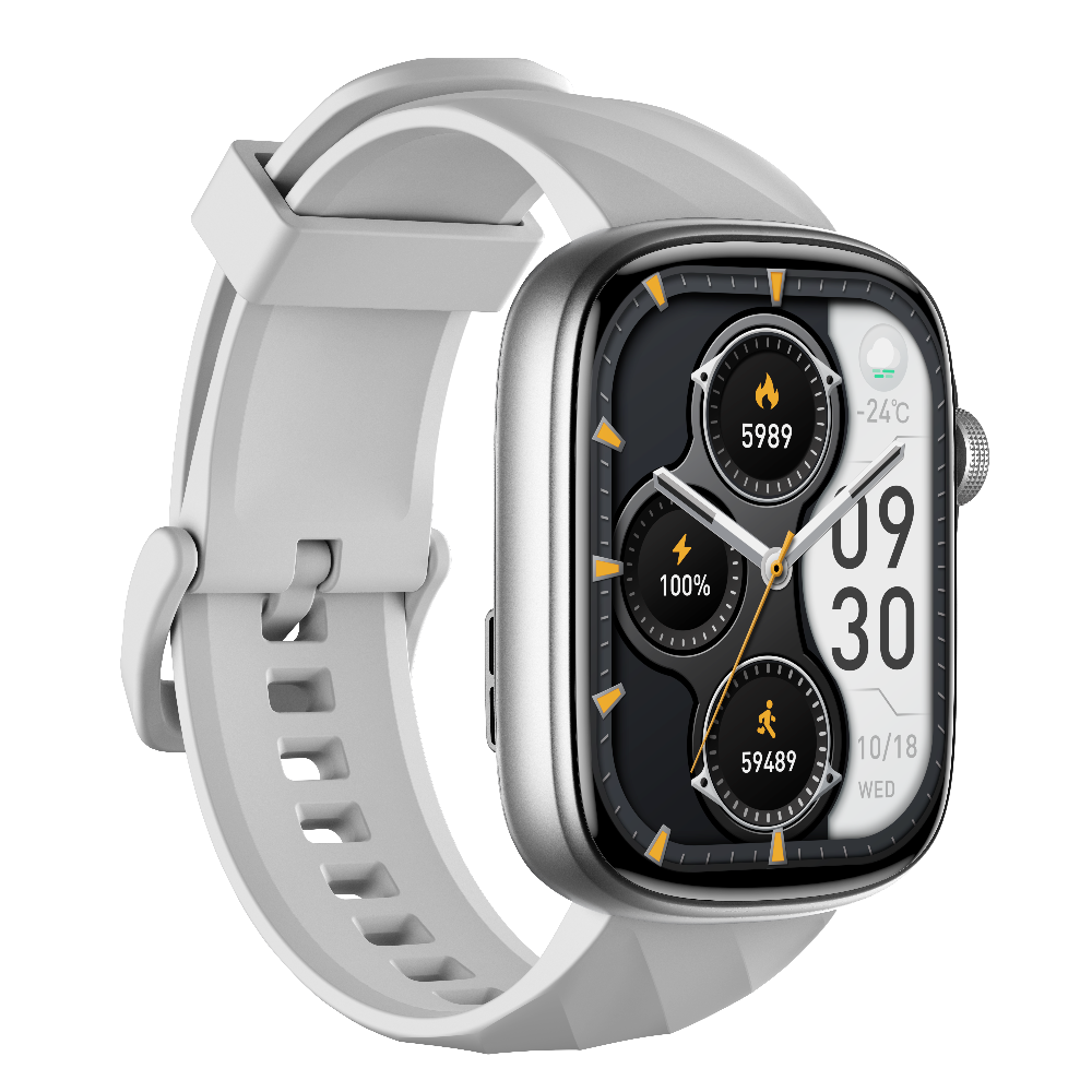 Smart Watch for Women, 1.95'' AMOLED Ultra-Clear Screen Activity Trackers with Heart Rate/Sleep/SpO2 Monitor, Smartwatch for iPhone/Samsung/Android