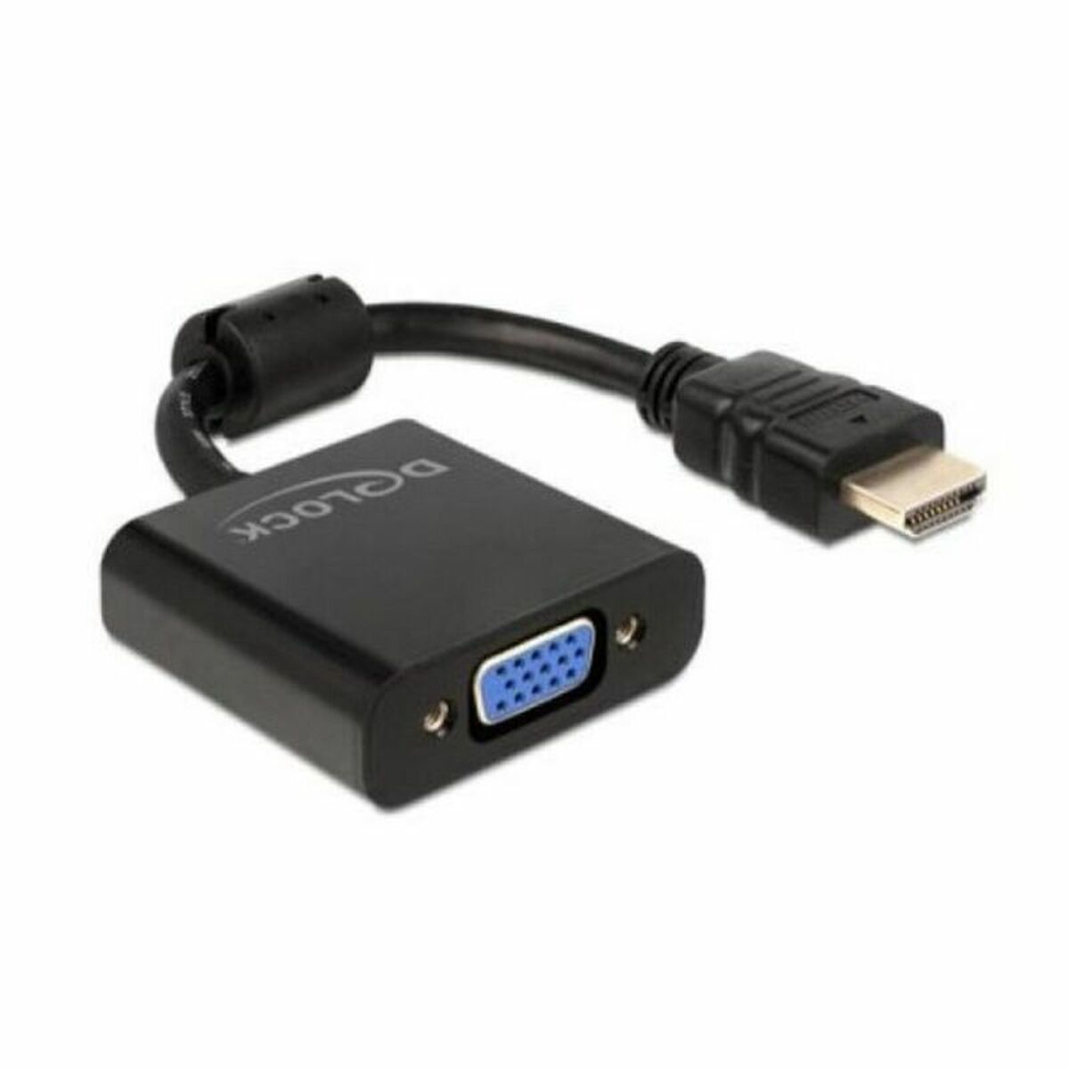 HDMI to VGA Adapter DELOCK 65512 Black-0